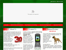 Tablet Screenshot of greenchemicalcorp.com